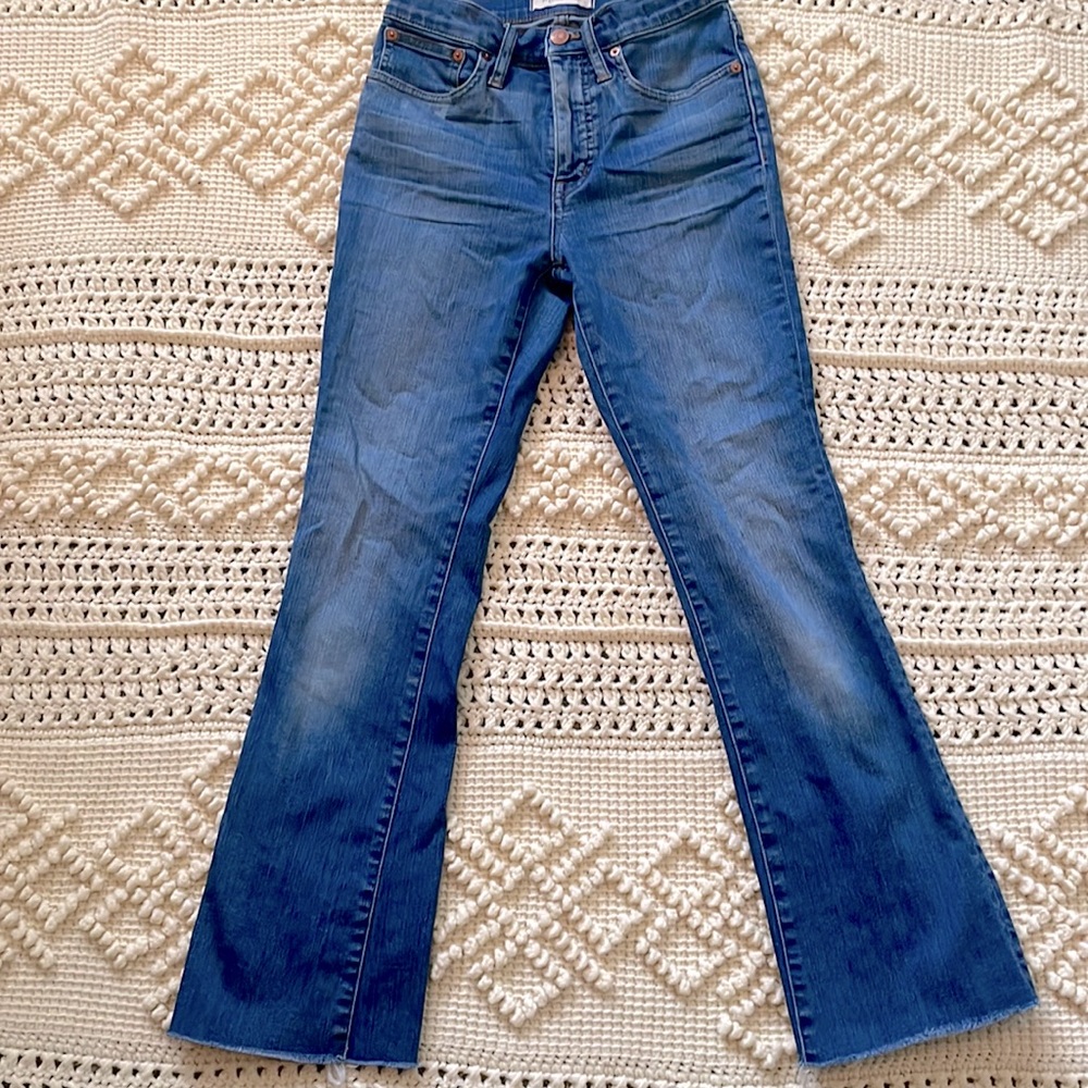 Madewell cali Demi boot jeans